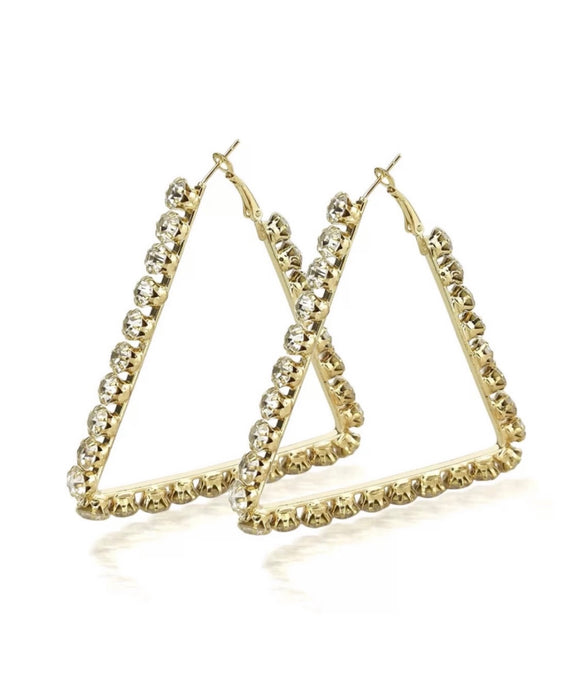 Love Triangle Earrings